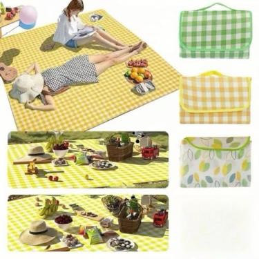 Imagem de Tapete De Piquenique À Prova De Umidade Tecido Portátil D'água 200 * 200cm(aletorio)