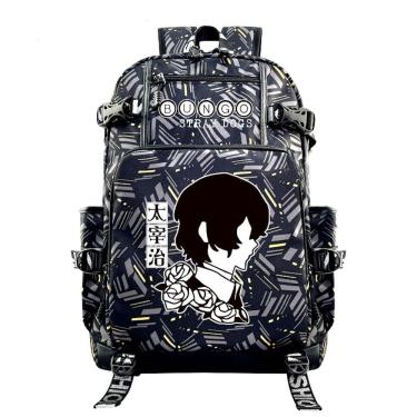 Imagem de Mochila escolar Bungos Strays Dogs Anime para crianças
