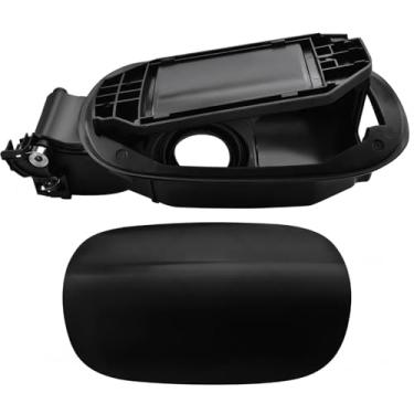 Imagem de Compatible For Mercedes-Benz 2015-2019 W205 C300 C400 C450 AMG Exterior Fuel Tank Cap Cover Assembly 2056304404 2057570106(2 Set)