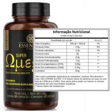 Imagem de Super omega 3 TG 1080mg 180 Cápsulas Alta Concentração - global7