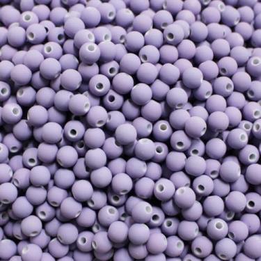 Imagem de Bola Emborrachada 6mm Leitosa 100g Lilás