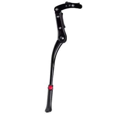 Imagem de Suporte de estacionamento ajustável para bicicleta, suporte lateral de bicicleta, liga de alumínio, apoio para os pés, rotação de 90 °(Style A)