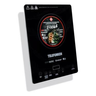 Imagem de Cooktop De Indução Elétrico Telefunken 1 Boca Portátil 2100W 220v