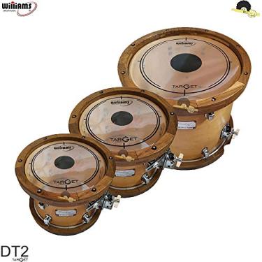 Imagem de Kit de Peles Williams - DT2 Duplo filme clear c/dot central (12″/13″/16″)