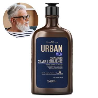 Imagem de Shampoo Masculino Silver Cabelo Branco E Grisalhos Homem Urban Men 240