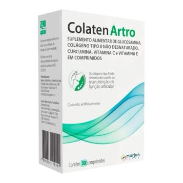 Imagem de Colaten Artro 30 Comprimidos Colageno Tipo 2 ,Vitamina C E E - Marjan