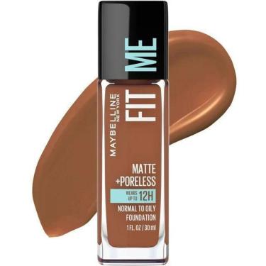 Imagem de Maybelline Fit Me Base Hidrante Suave Spf 18 Cor: 365 Nutmeg