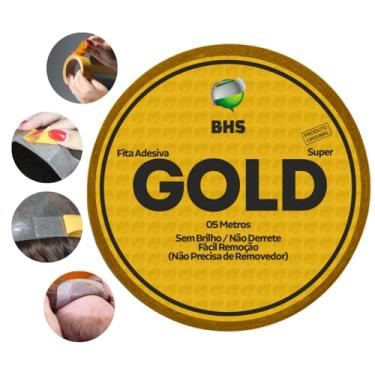 Imagem de Fita Protese 5m Gold Origin 3,5cm Amarela Não Derrete
