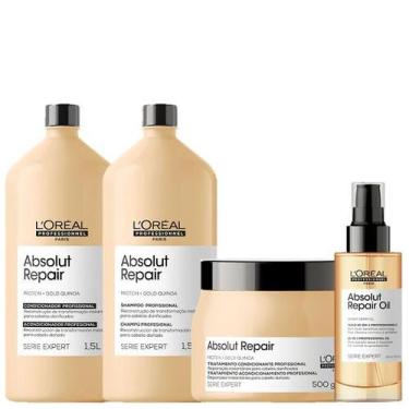 Imagem de Kit LOreal Professionnel Absolut Repair Completo (4 Produtos)