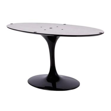 Imagem de Base Mesa Saarinen Tulip Centro Oval - Preta