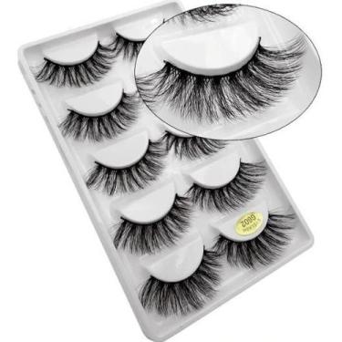 Imagem de Cílios Postiços G5-g6-g8 Mink 5 Pares - Eyelash, G602