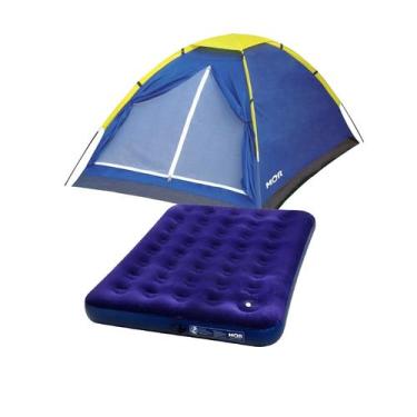 Imagem de Barraca 4 Pessoas E Colchão de Casal - MOR