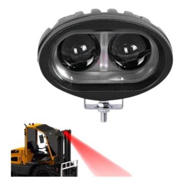 Imagem de Farol Milha Auxiliar 2 Led 20w Empilhadeira Led Vermelho - Briwax