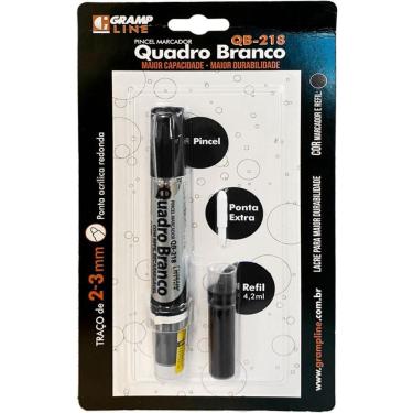 Imagem de Pincel Quadro Branco Pincel+1Ponta+1Refil Preto Gramp Line
