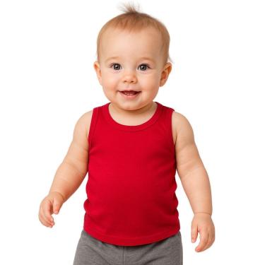 Imagem de Camiseta Regata Nadador Básica Infantil Menina Kyly-Feminino