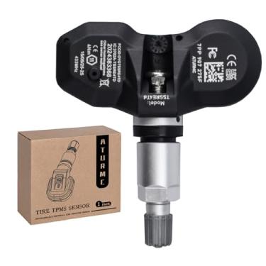 Imagem de ATURMC 1 pacote TPMS Sensor de Sistema de Monitoramento de Pressão de Pneu 433 MHz OBD/Auto Re-Learn Adaptação Compatível com BMW Audi Aston Martin Porsch Substitui 4F0907275D 4F0907275 7PP907275F