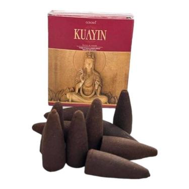 Imagem de Incenso Cone Cascata Goloka Back Flow - Selecione O Aroma