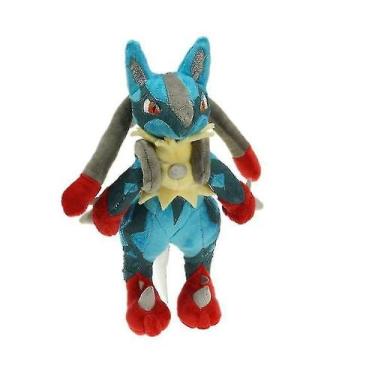 Imagem de Pokemon 25cm Lucario Plush Brinquedos Animais de Pelúcia Crianças Pres
