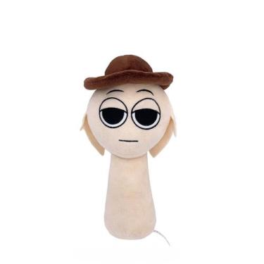 Imagem de Brinquedo de pelúcia Sprunki Tunner 25 cm macio e fofinho para criança