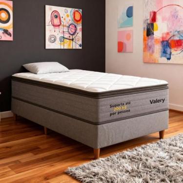 Imagem de Colchão Solteiro Molas Ensacadas D45 Real 88cm X 32cm Valery Móveis Bo