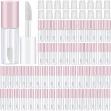 Imagem de Tubo de brilho labial Patelai recarregável de 3 ml transparente, 100 p