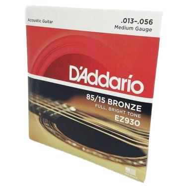 Imagem de Encordoamento 13-56 D`Addario  Aço Violão Ez930