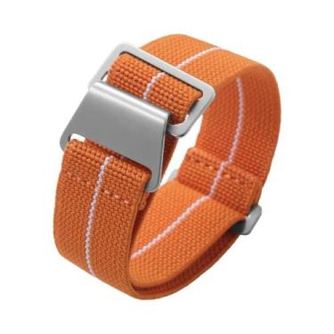 Imagem de Pulseira De Relógio De Nylon Elástico De 18mm 20mm 22mm Para Seiko Tud