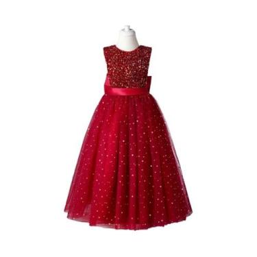 Imagem de Vestido Longo De Formatura Para Meninas, Vestido De Festa De Aniversár