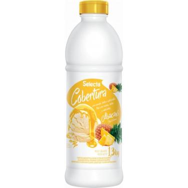 Imagem de Cobertura Concentrado De Sorvete E Sobremesas Selecta 1,3kg - Abacaxi