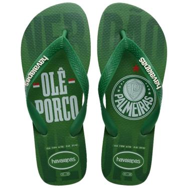 Imagem de Chinelo Havaianas Palmeiras Top Times Verde-Unissex