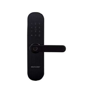 Imagem de Fechadura inteligente, biometrica e senha, smart, wi-fi, multilaser, s