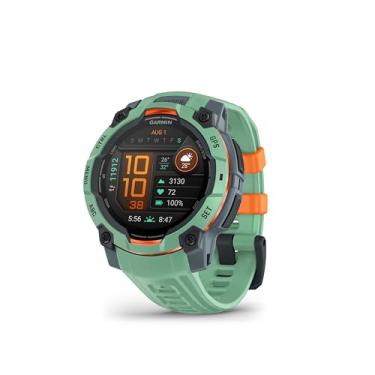 Imagem de Garmin Relógio Instinct 3 Neo Tropical Verde 45mm com Monitor Cardíaco de Pulso e GPS
