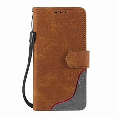 Imagem de Capa tipo carteira de couro de luxo para Samsung Galaxy S21 S20 FE S10 S9 S8 Plus S7 Edge Note 8 9 10 Pro 20 Ultra Phone Holder, marrom, para Galaxy Note 10 Pro