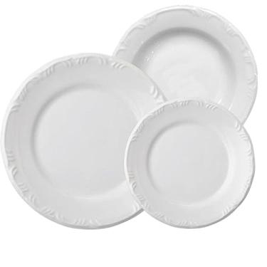 Imagem de Aparelho de Jantar Pomerode Branco 18 peças Porcelana