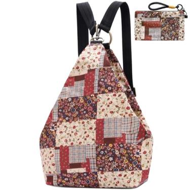 Imagem de Mochila feminina premium Black Butterfly, estilo boêmio, casual, moderna, leve e pequena, Small