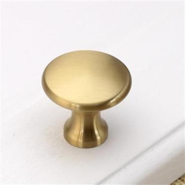 Imagem de Maçaneta hexagonal de latão sólido para armário, maçaneta para porta, cor de latão, gancho para roupas de entrada, 16