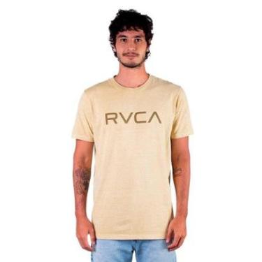 Imagem de Camiseta Manga Curta Rvca Pigment R461A0095 Amarela-Masculino