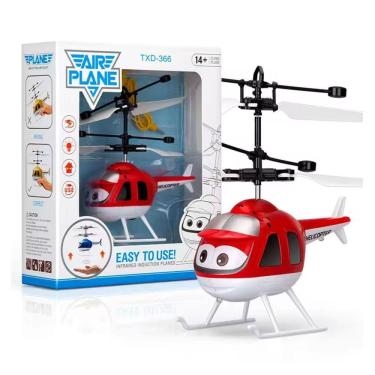Imagem de Helicóptero Infantil C/ Sensor Luz Mini Drone C/ Controle