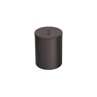 Imagem de Lixeira Inox Tramontina Útil 5L Com Revestimento Especial A Base De Verniz Black 94540052