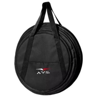 Imagem de BAG P/ PRATO TRIPLO 22" SUPER LUXO C/ ALÇA DE COSTAS - Preto - U