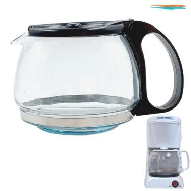Imagem de Copo Jarra de Cafeteira Black Decker DCM40 DCM 40 12 cafes - Mistral