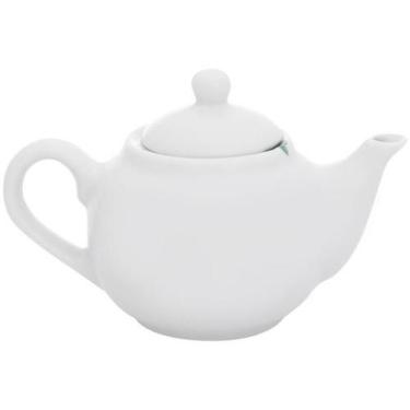 Imagem de Bule Chaleira 500ml Café, Chá, Leite - Porcelana Branca - Antilope Dec