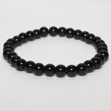 Imagem de Pulseira Pedra Natural Ônix - Vorax Acessórios, 10mm