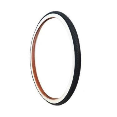 Imagem de Pneu Bicicleta Aro 26x1.50 Kenda Mtb Slick K154 Faixa Branca