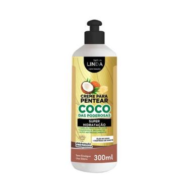 Imagem de Linha Coco Das Poderosas Sallon Linda Hidratação Intensa, Creme Para P