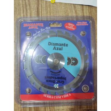 Imagem de Disco de serra com videa 24 dentes  - DIAMANTE AZUL 