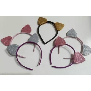 Imagem de Tiara de gatinha.  - Fabricação própria