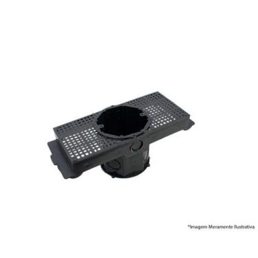 Imagem de Kit Suporte P/Laje 25Cm C/Cx Fms Preto c/10pcs - EMAVE