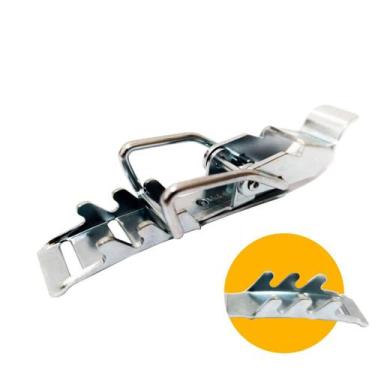 Imagem de Fecho De Ação Rápida Tamanho Grande Engate Dentado Regulagem 117 Mm - 