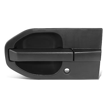 Imagem de DNA MOTORING Maçaneta externa dianteira esquerda compatível com 03-07 Honda Element com fechadura, preta, OEM-DHO-01120